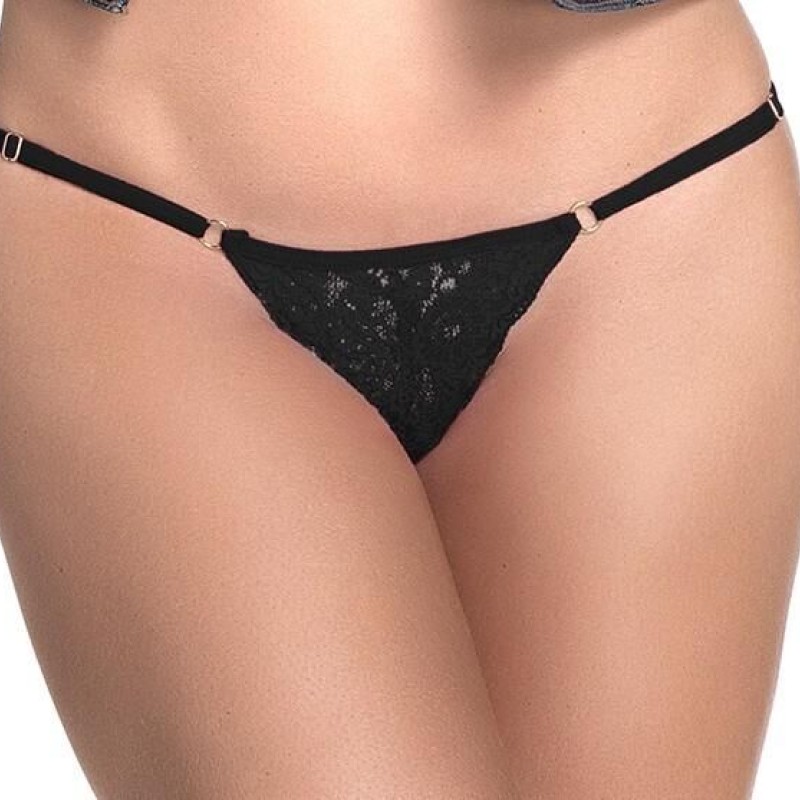 String minimaliste en dentelle noire | sextoy pas cher | lingerie sexy | cosmétiques érotiques | livraison discrète