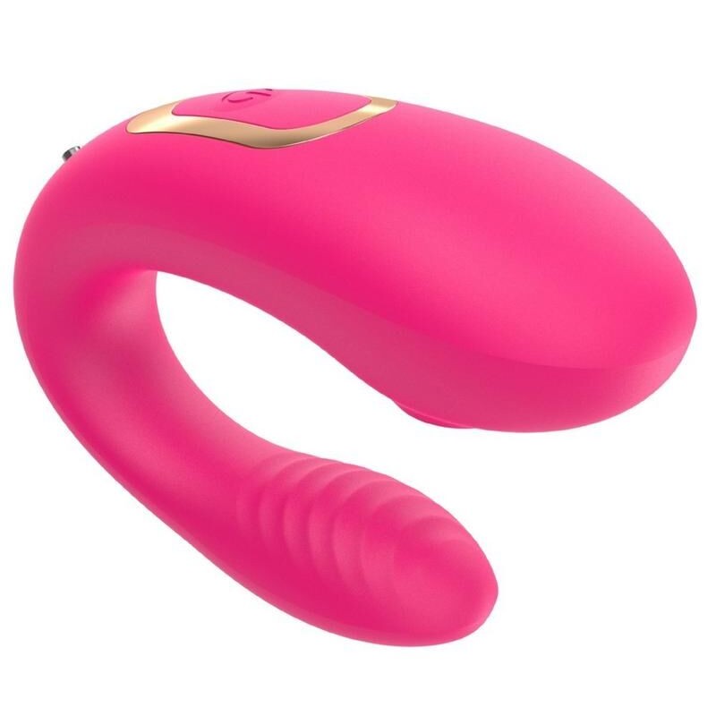 Vibromasseur double stimulation télécommandé rose - Plaisir Emoi