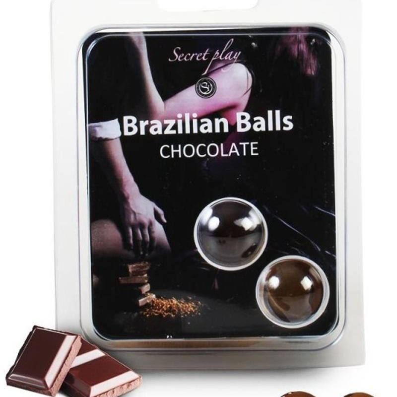 Bbrazilian balls chocolat - Boules Brésiliennes au chocolat