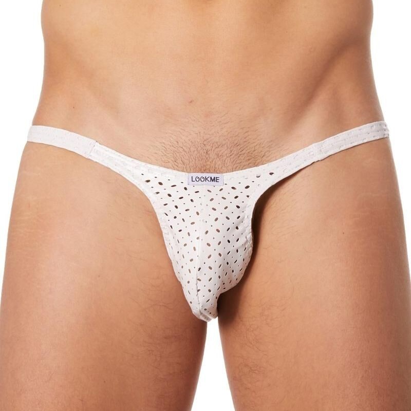 slip blanc similicuir pas cher - lingerie sexy homme pas cher