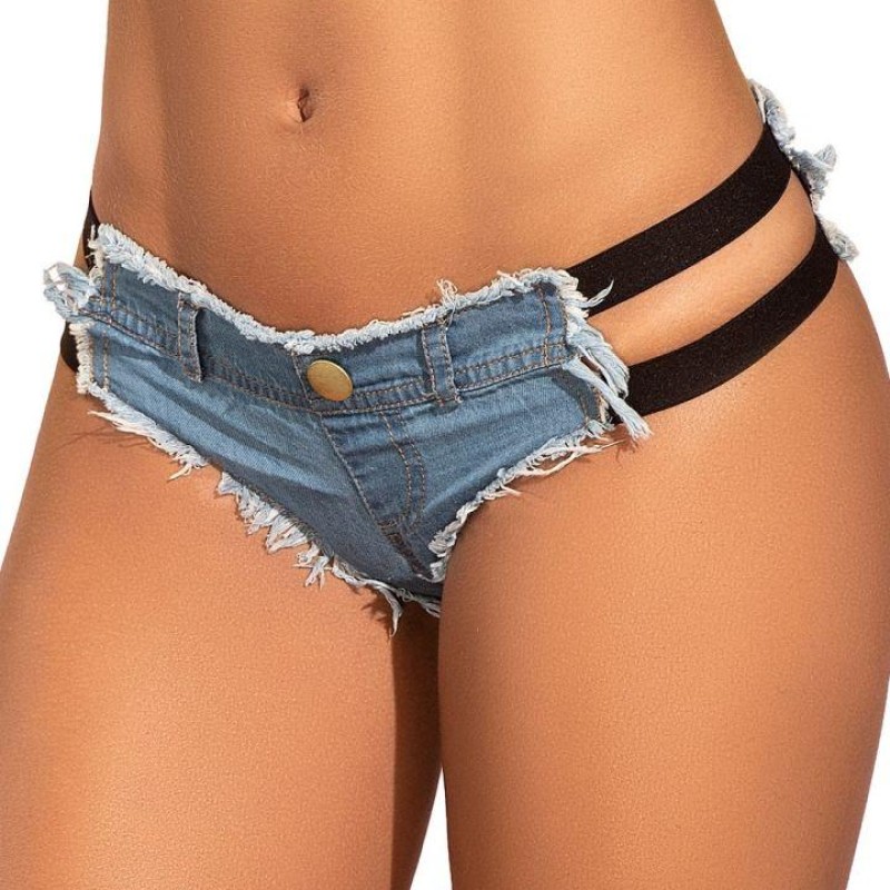 Tanga string effet Jean