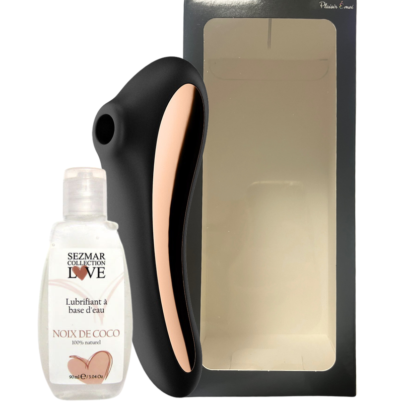 Offre duo Vibromasseur 2en1 + Lubrifiant 90ML - Love City