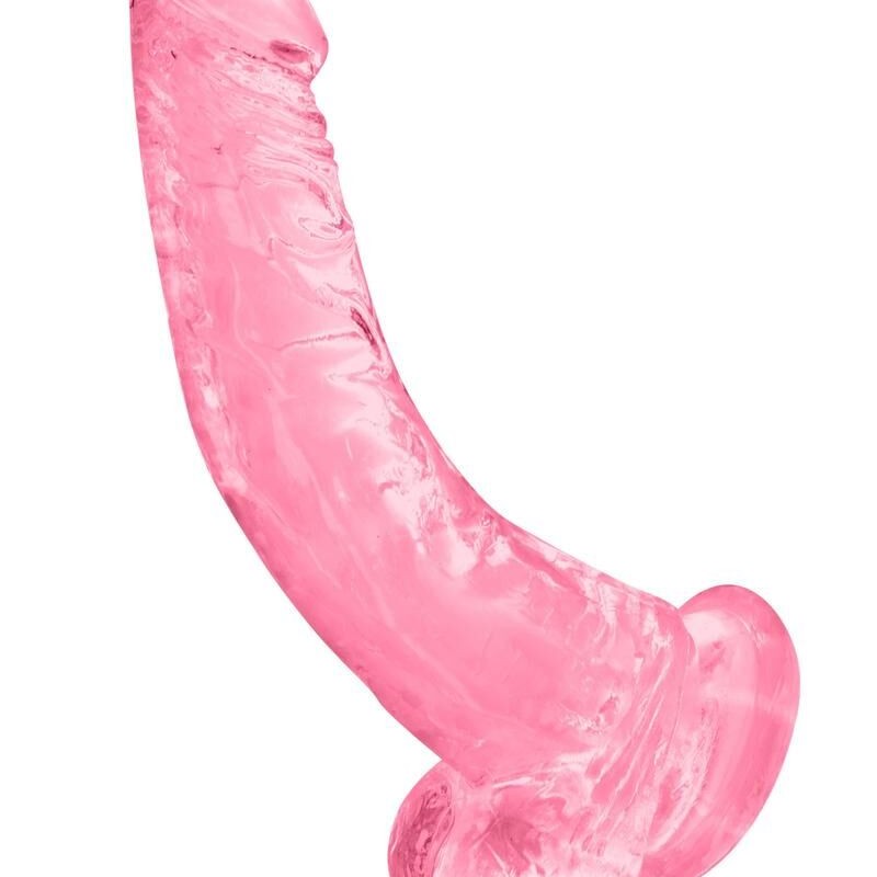 sextoys : gode courbe jelly rose 22cm