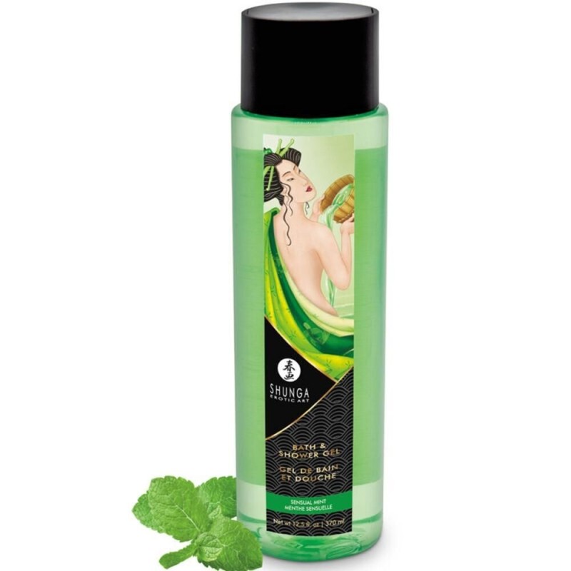 Gel de bain et douche menthe - Shunga