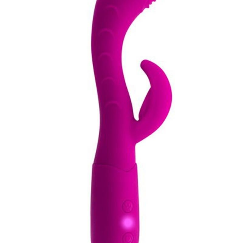 Vibromasseur rabbit rose point g 10 programmes rechargeable usb | sextoys pas cher