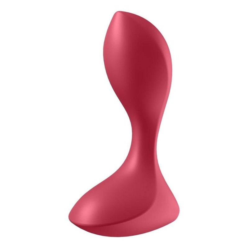 Plug anal vibrant rouge USB Backdoor Lover Satisfyer