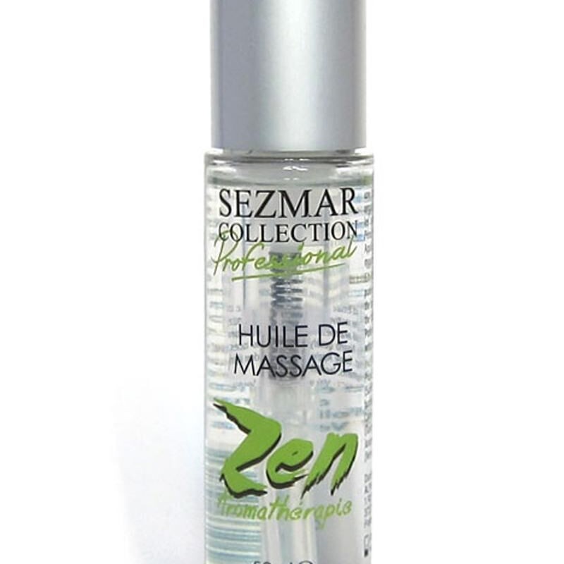 Huile de massage professionnelle ZEN 100% naturelle 50 ml - Sezmar