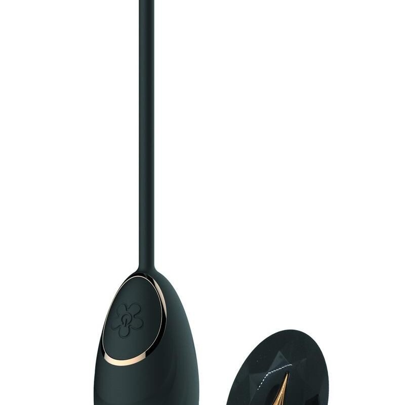 œuf vibrant noir télécommandé chic et pas cher - sextoys pas cher