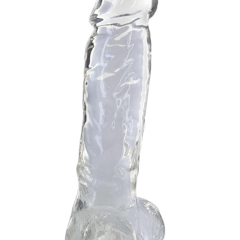 sextoys : gode jelly transparent 22cm