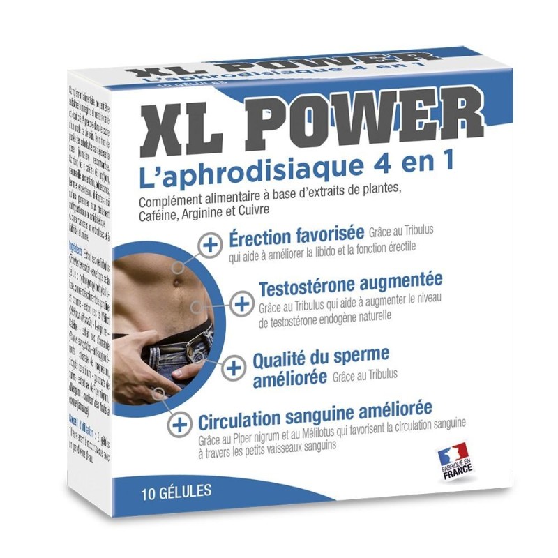 XL Power aphrodisiaque naturel - 10 gélules