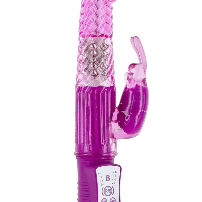 Sextoy : vibromasseur rabbit rose 32 fonctions et splashproof