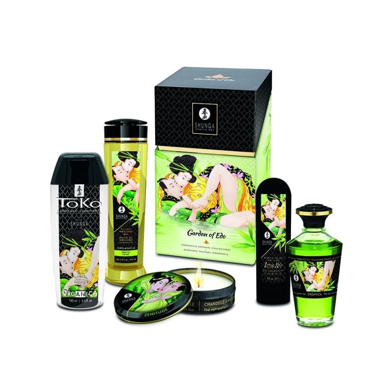 Coffret Jardin d'Edo Bio 5 produits - Shunga