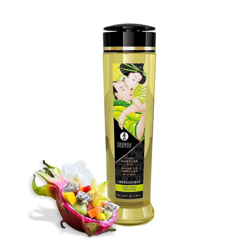 huile de massage aphrodisiaque fusion d'asie Shunga