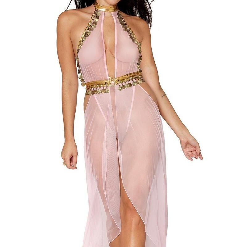 Costume charmeuse de serpent transparent - Lingerie sexy pas cher