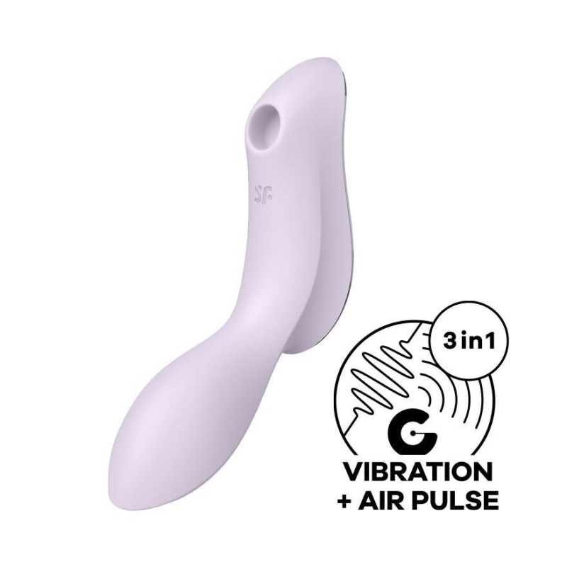 Le 2 en 1 de chez Satisfayer. Stimulateur de clitoris et vibromasseur