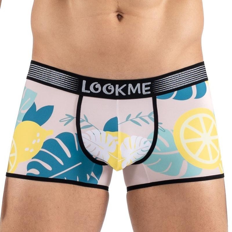 Boxer imprimé citron Lemon - Lookme