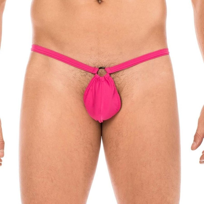 String rose magenta homme pas cher - lingerie sexy homme pas cher