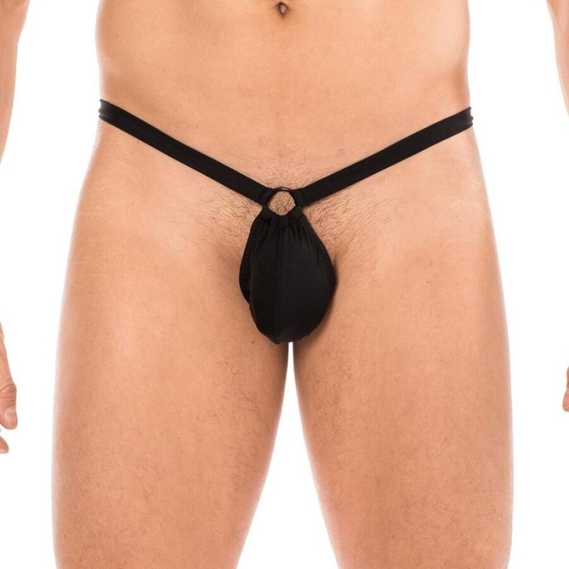 String noir homme pas cher - lingerie sexy homme pas cher