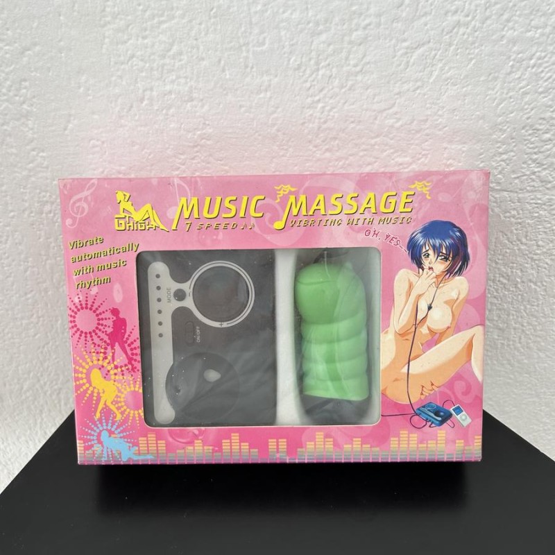 Sextoy vibrant en musique