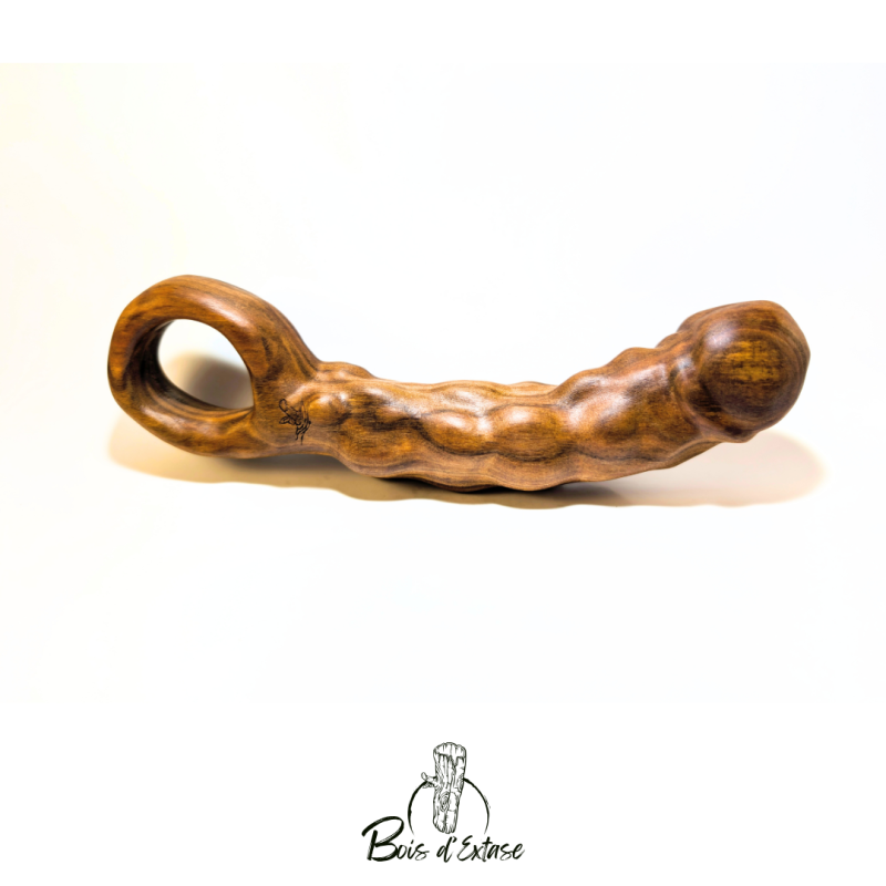 Le Trappeur, Sextoy en bois de Merisier, de Bois d'Extase