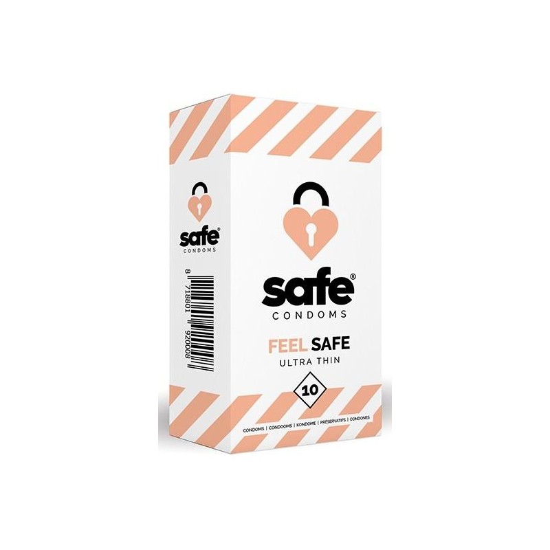 Préservatifs fins FEEL SAFE x10