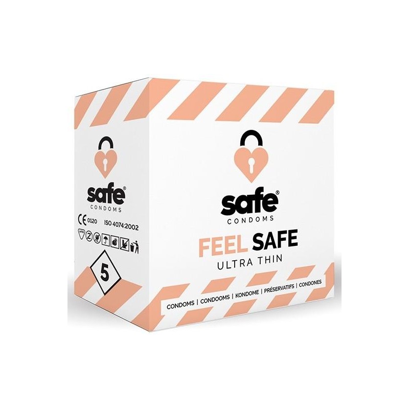 Préservatifs fins FEEL SAFE x5