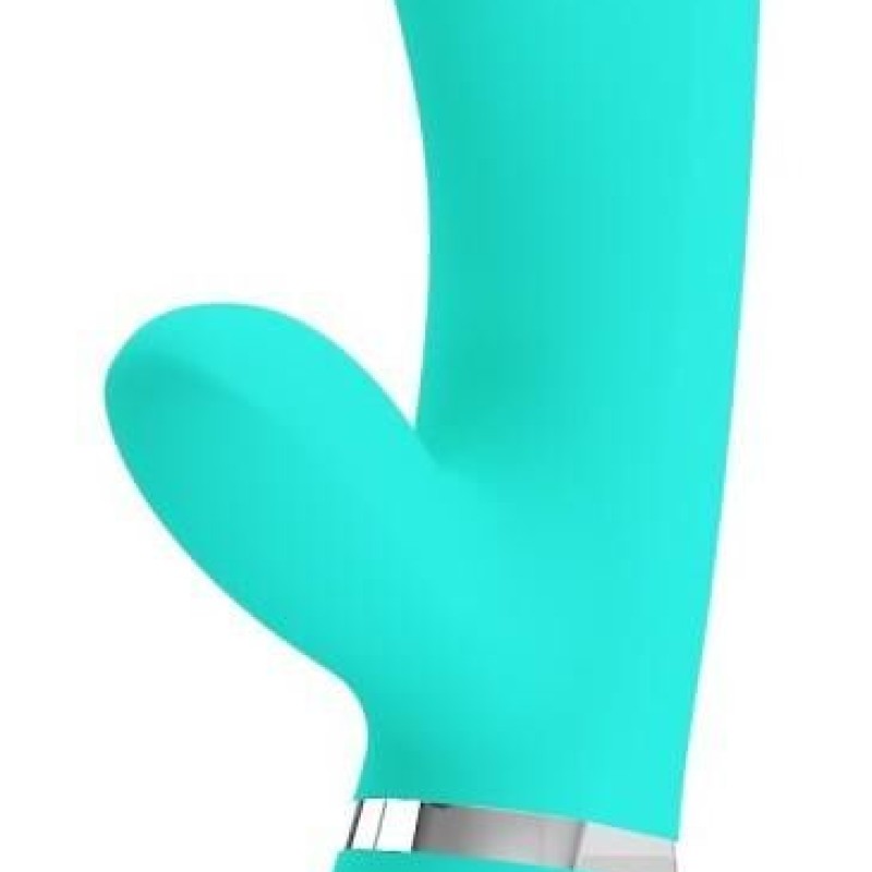 Vibro Rabbit Thomas 11 x 3.8cm Turquoise