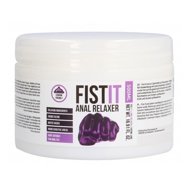 Lubrifiant Crème anale relaxante Fist It 500mL