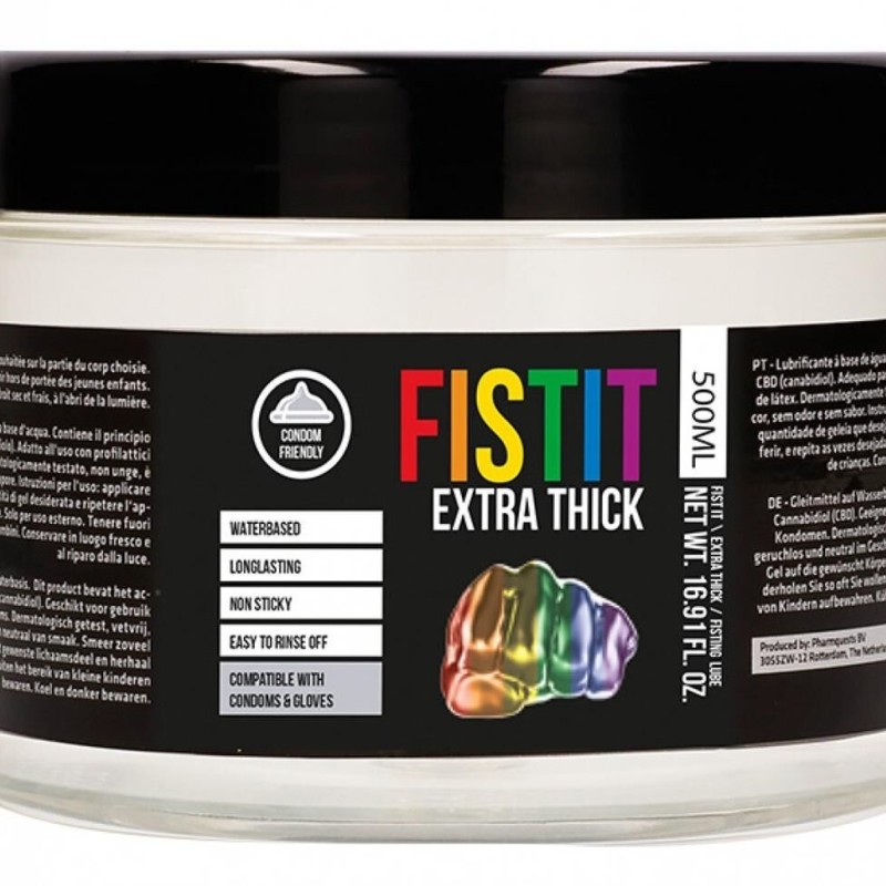 Lubrifiant Eau Fist It extra Thick Rainbow 500ml