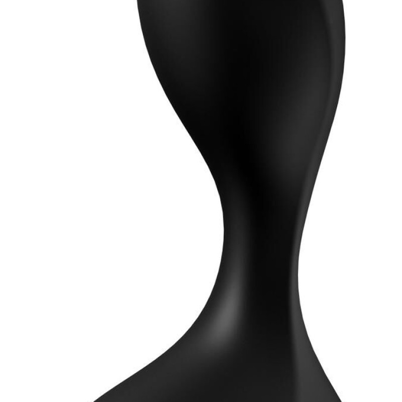 Plug vibrant Backdoor Lover Satisfyer 8 x 3cm Noir