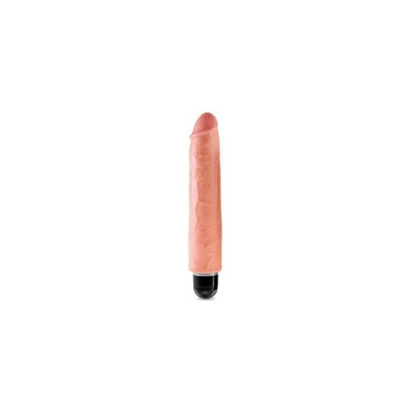 Gode XL vibrant King Cock Stiffy 25 x 5.5cm Flesh