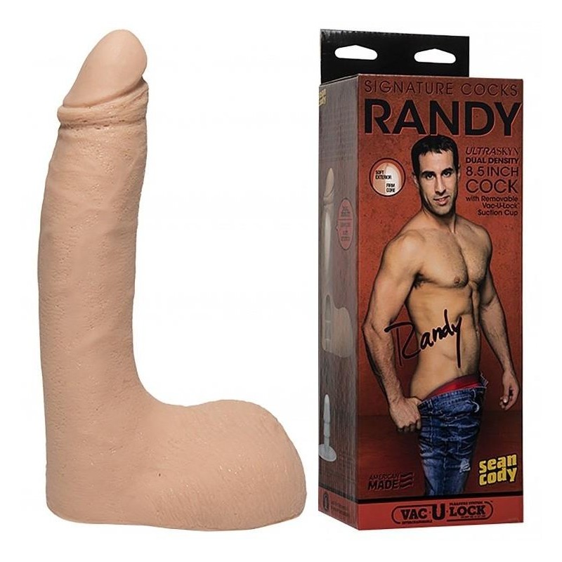 Gode réaliste Acteur Randy 17 x 5 cm