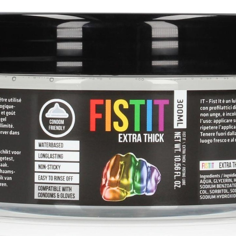 Lubrifiant Eau Fist It Extra Thick Rainbow 300ml