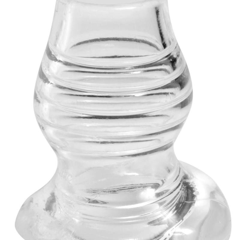 Plug Tunnel Cock Dock Transparent 9 x 6.5 cm