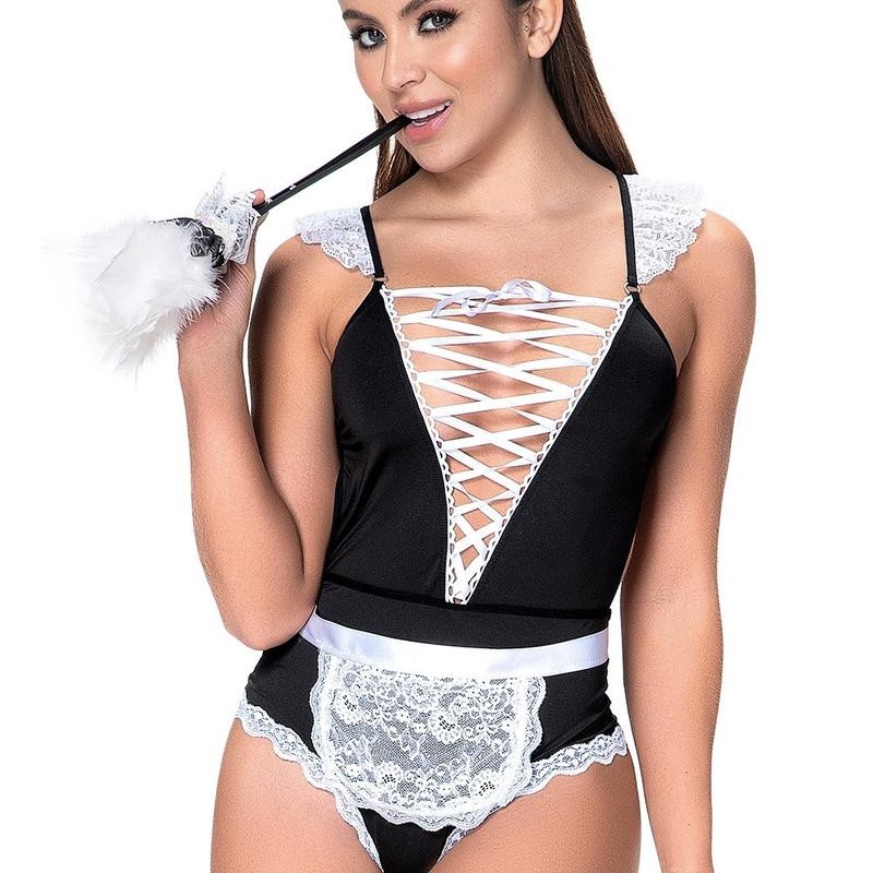 costume femme de ménage très sexy, mapalé costumes sexy pas cher