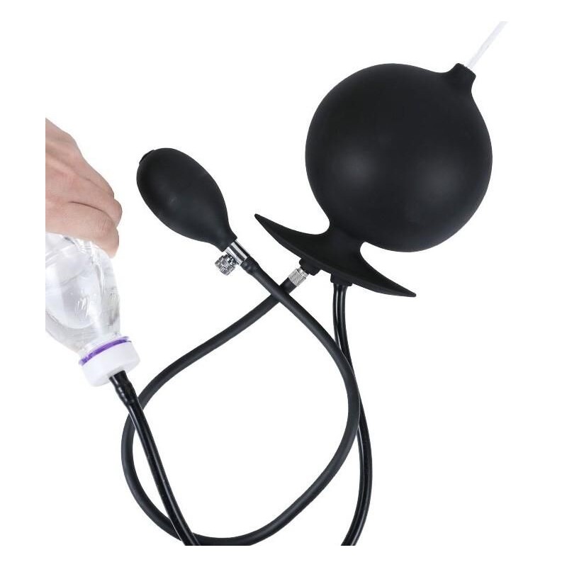 Plug gonflable et Embout de lavement Butt Enema 12 x 11cm