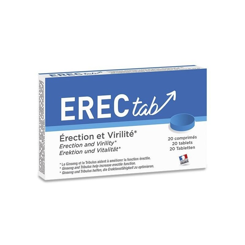 Stimulant d'Erection Erec Tab 20 gÃ©lules