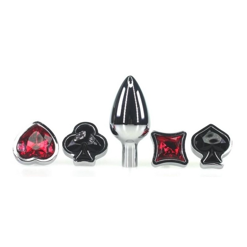 Plug Bijou Poker Up 6 x 2.7cm