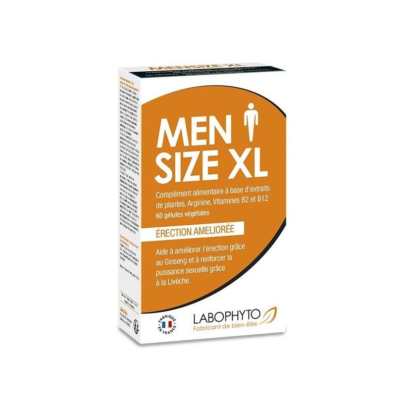 Stimulant Erection Men Size XL 60 gÃ©lules