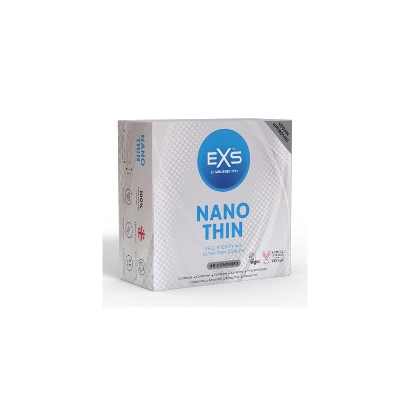 Préservatifs fins Nano Thin x48