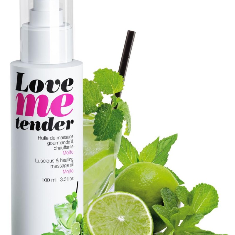 Huile de massage Love Me Tender Mojito 100ml