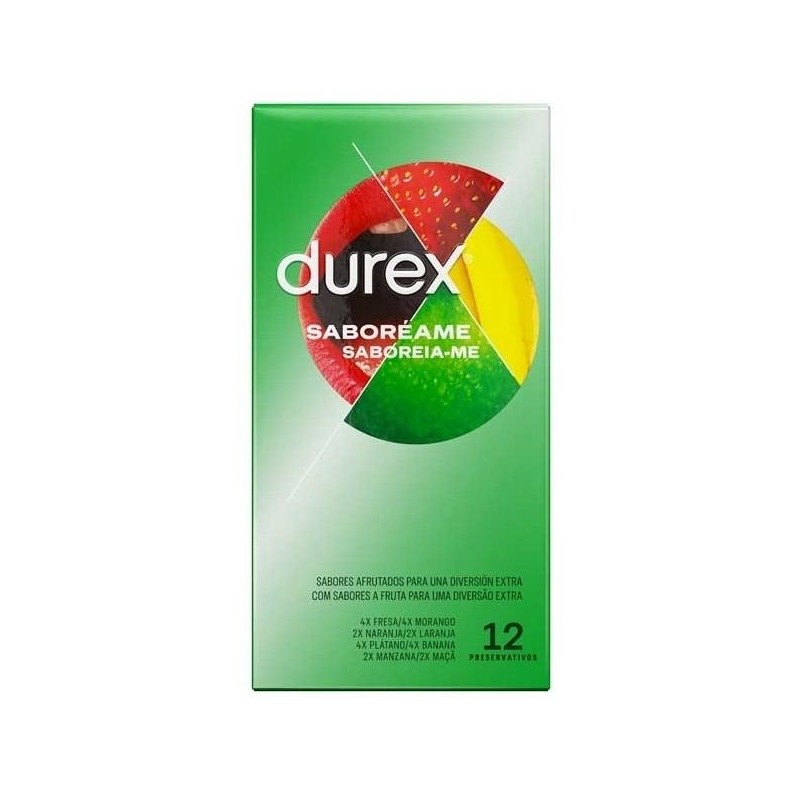 Préservatifs aromatisés Tropical Durex x12