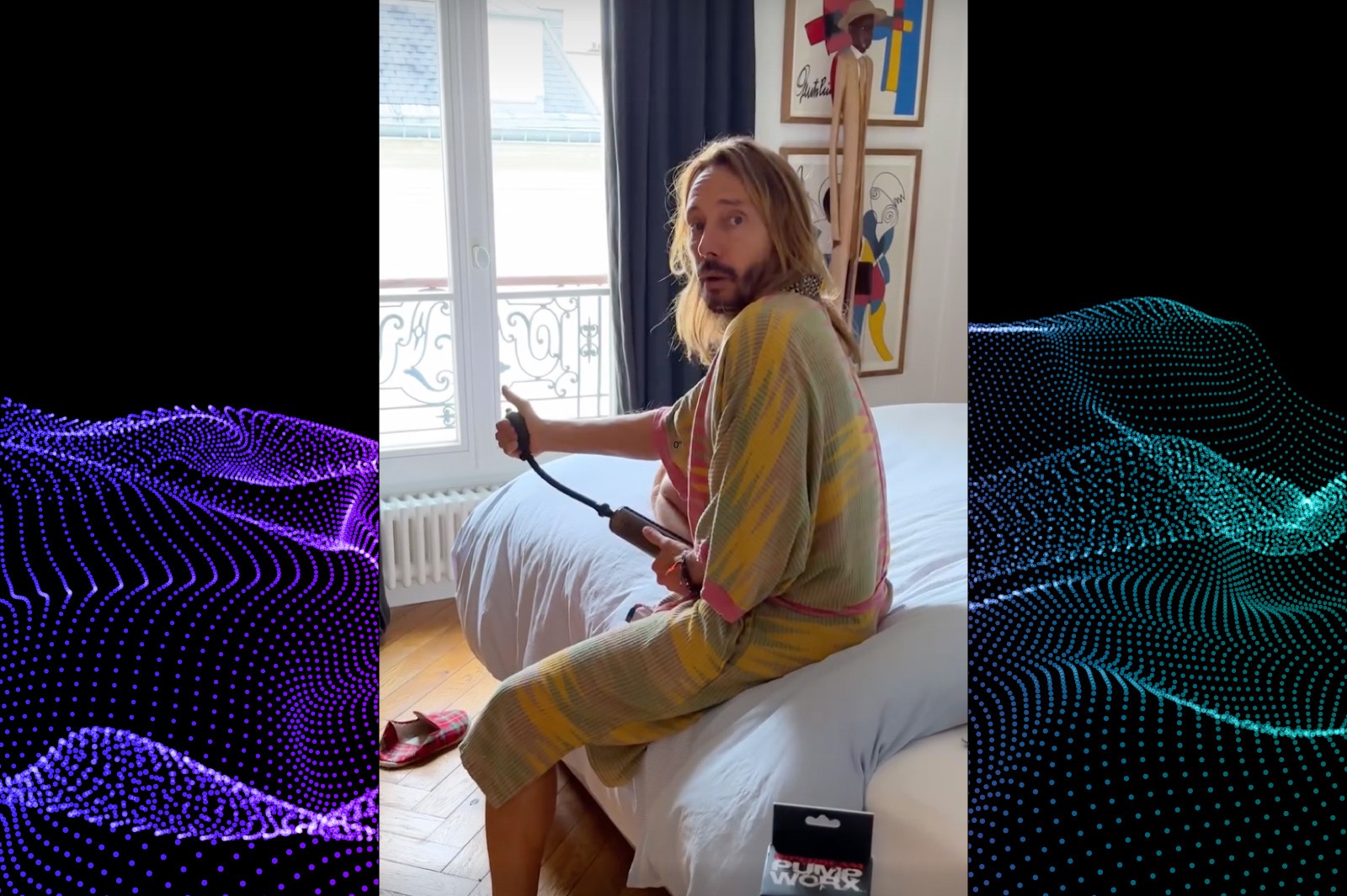 Bob Sinclar utilise un produit de Pump Worx : découvrez la vidéo exclusive